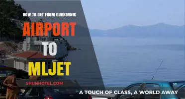 Traveling from Dubrovnik Airport to Mljet: Easy Transport Options