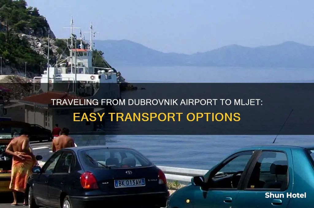 how to get from dubrovnik airport to mljet