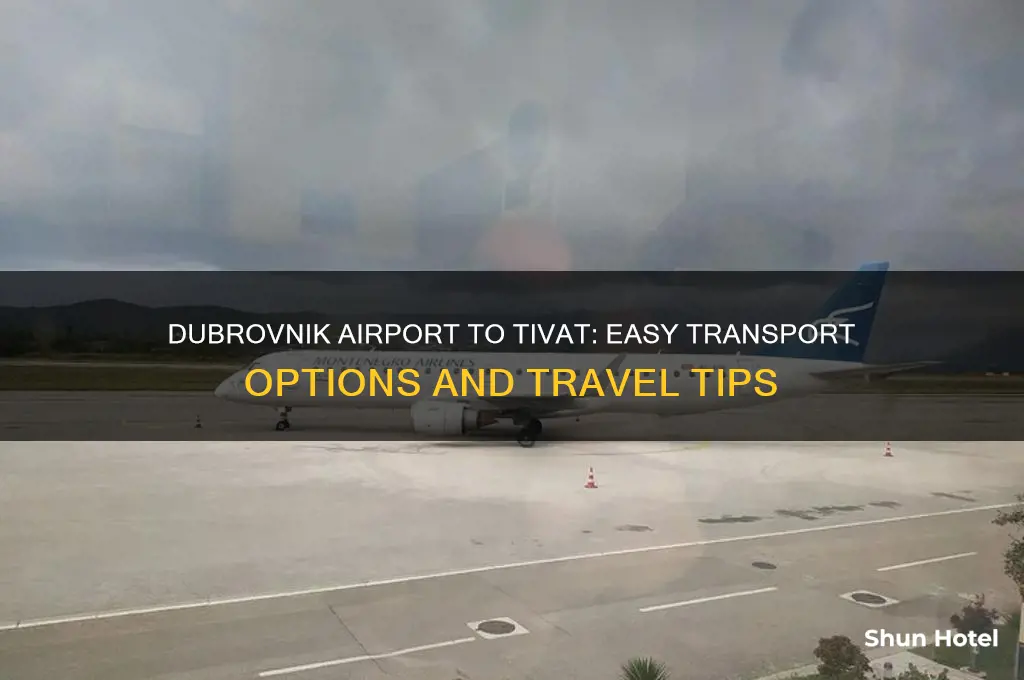 how to get from dubrovnik airport to tivat