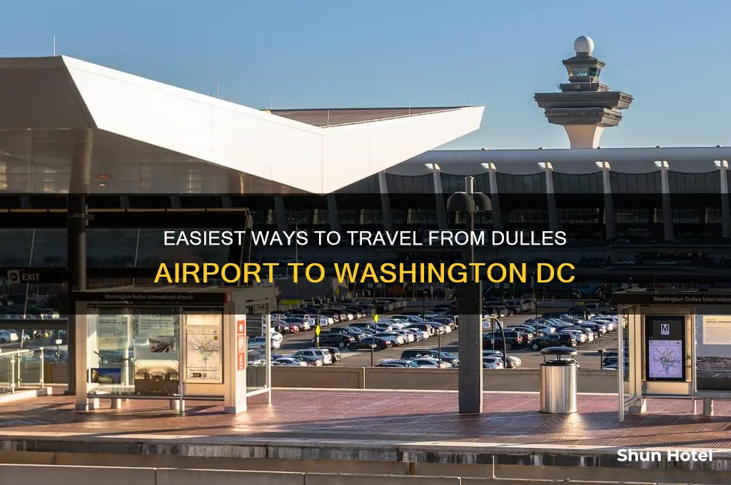 how to get from dulles airport into dc