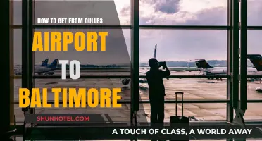 Easiest Ways to Travel from Dulles Airport to Baltimore