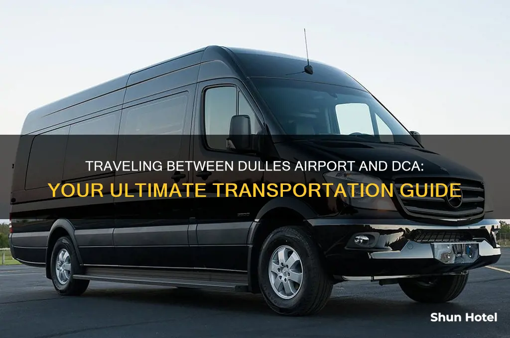 how to get from dulles airport to dca