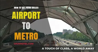 Easy Guide: Dulles Airport to Metro Transportation Options
