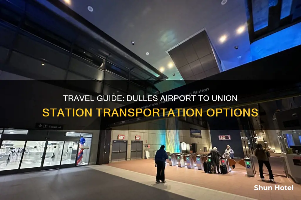how to get from dulles airport to union station