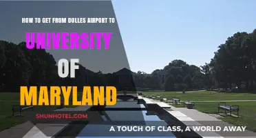Traveling from Dulles Airport to University of Maryland: Easy Guide