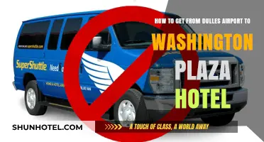 Easy Travel Guide: Dulles Airport to Washington Plaza Hotel