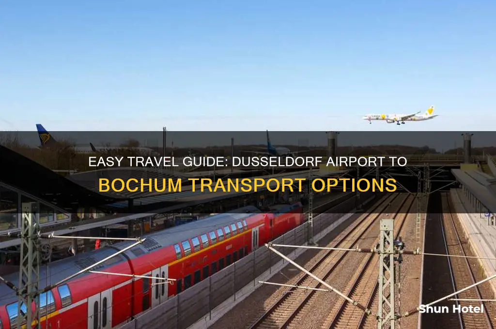 how to get from dusseldorf airport to bochum