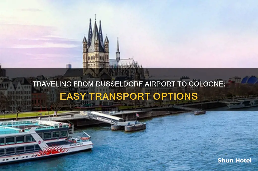 how to get from dusseldorf airport to cologne