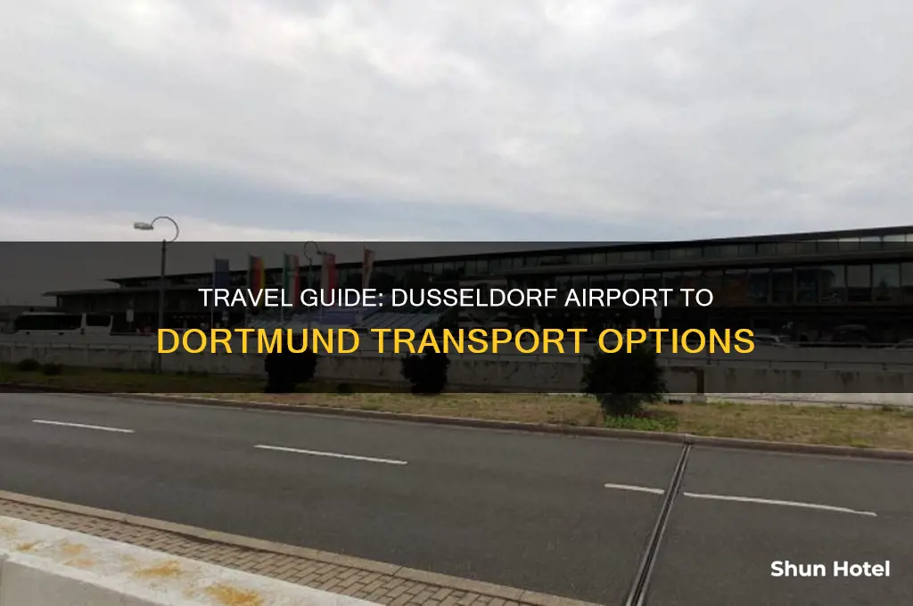 how to get from dusseldorf airport to dortmund