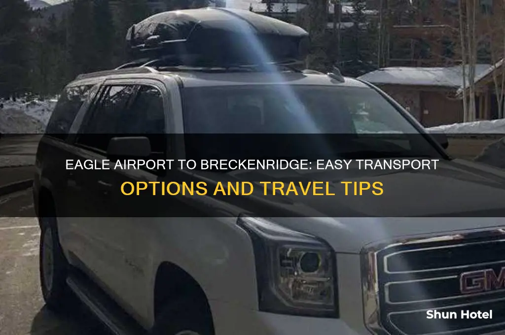 how to get from eagle airport to breckenridge