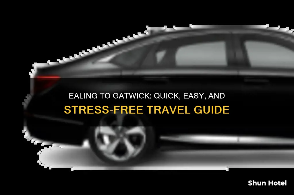 how to get from ealing to gatwick airport