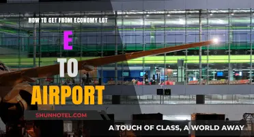 Navigating from Economy Lot E to the Airport Terminal Effortlessly