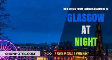 Night Travel Guide: Edinburgh Airport to Glasgow After Dark