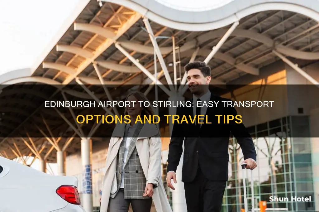 how to get from edinburgh airport to stirling