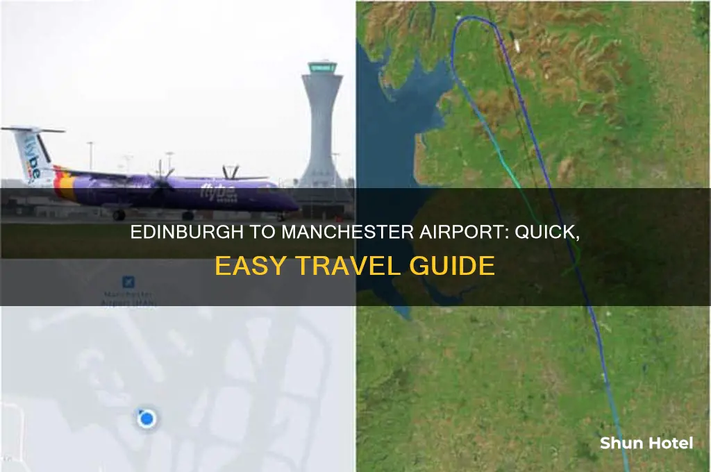 how to get from edinburgh to manchester airport
