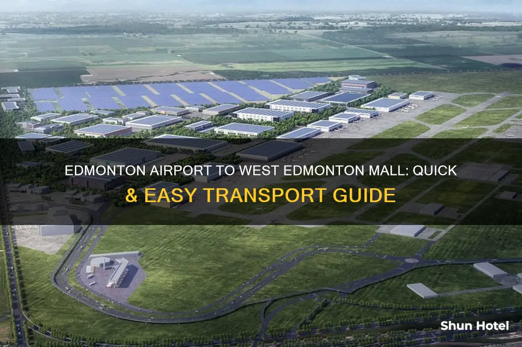how to get from edmonton airport to west edmonton mall