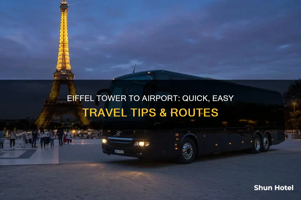 how to get from eiffel tower to airport