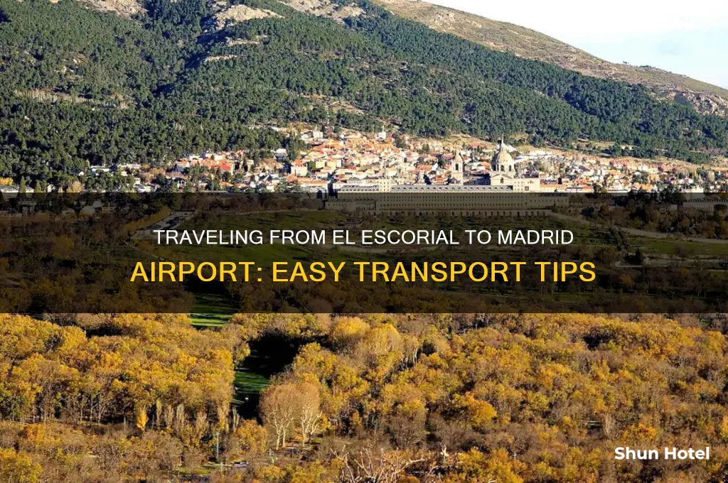 how to get from el escorial to madrid airport