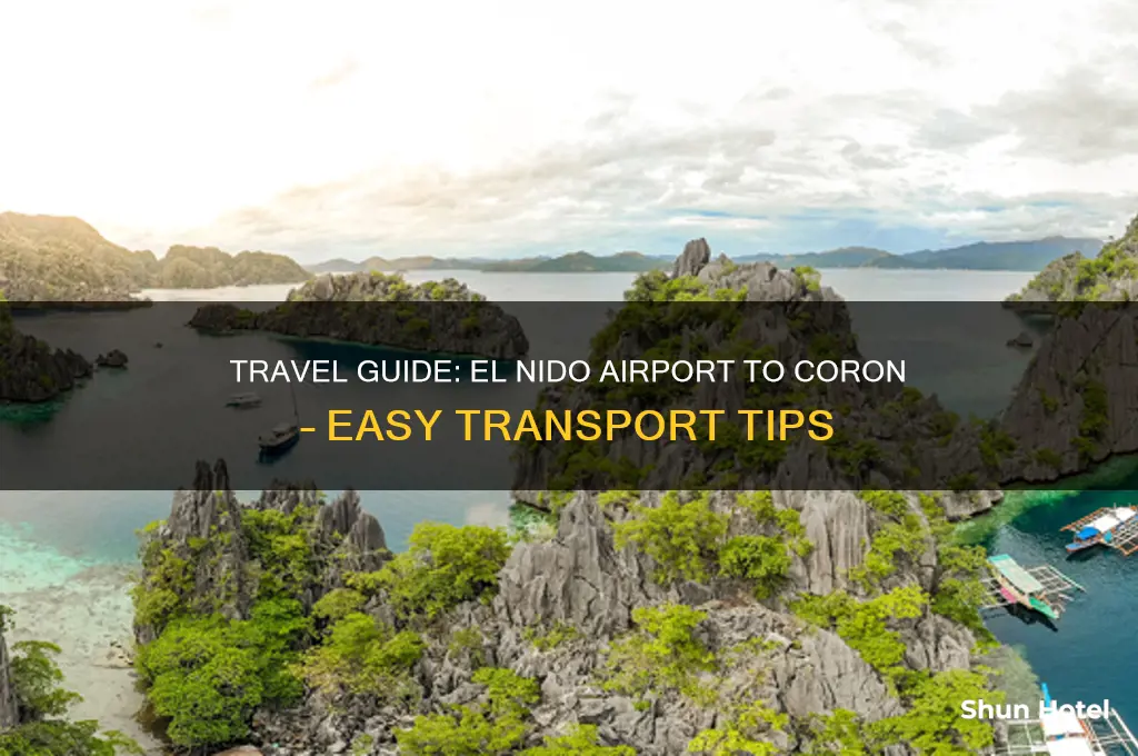 how to get from el nido airport to coron