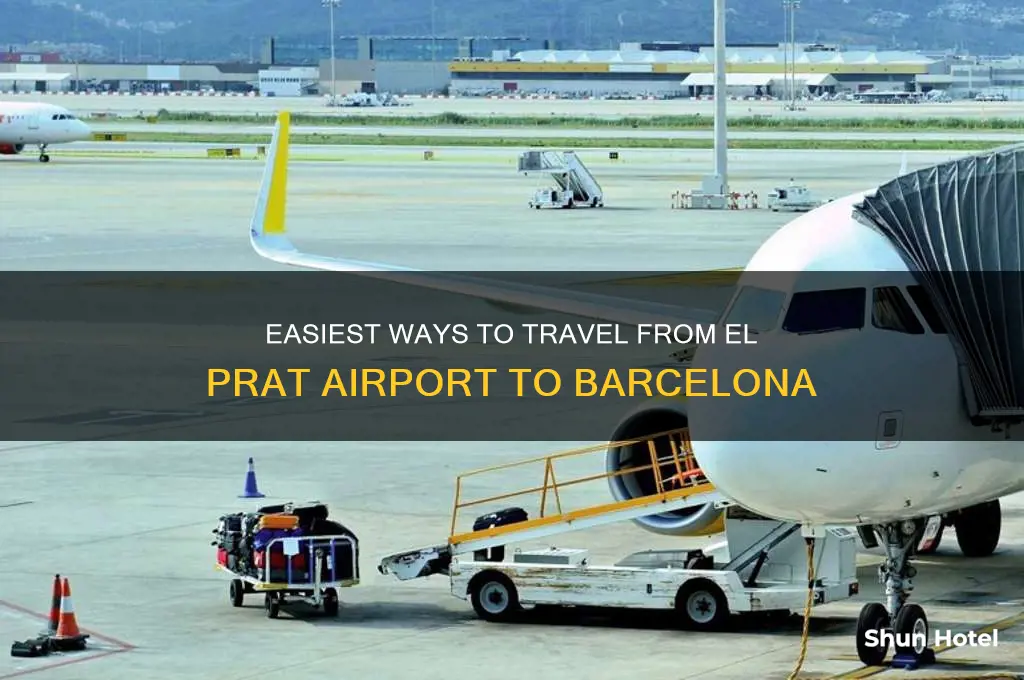 how to get from el prat airport to barcelona