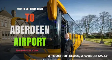 Traveling from Elgin to Aberdeen Airport: Easy Transport Options