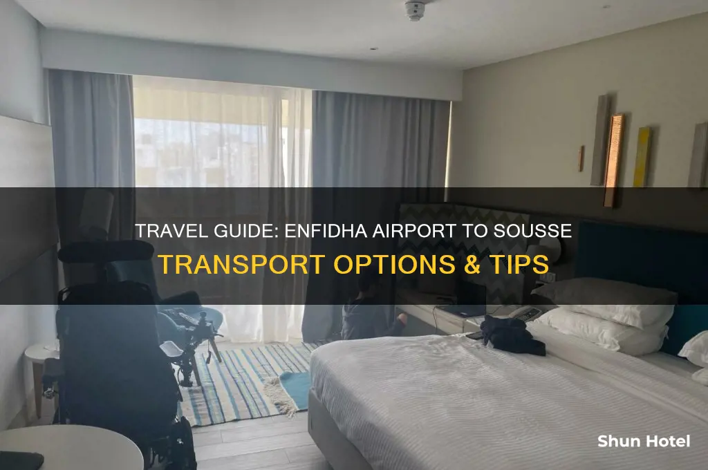 how to get from enfidha airport to sousse