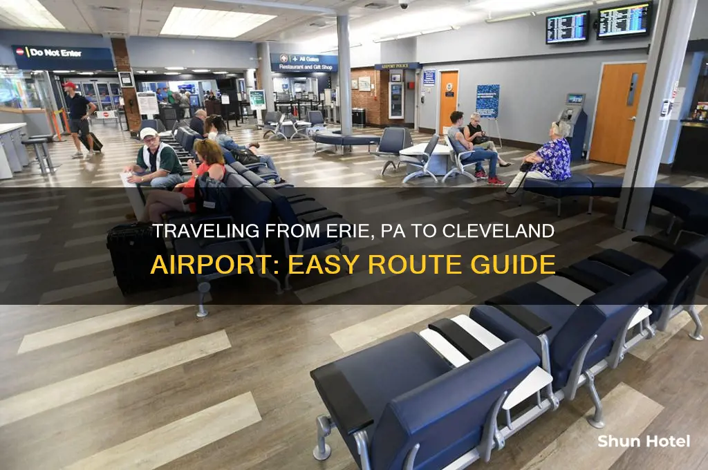 how to get from erie pa to cleveland airport