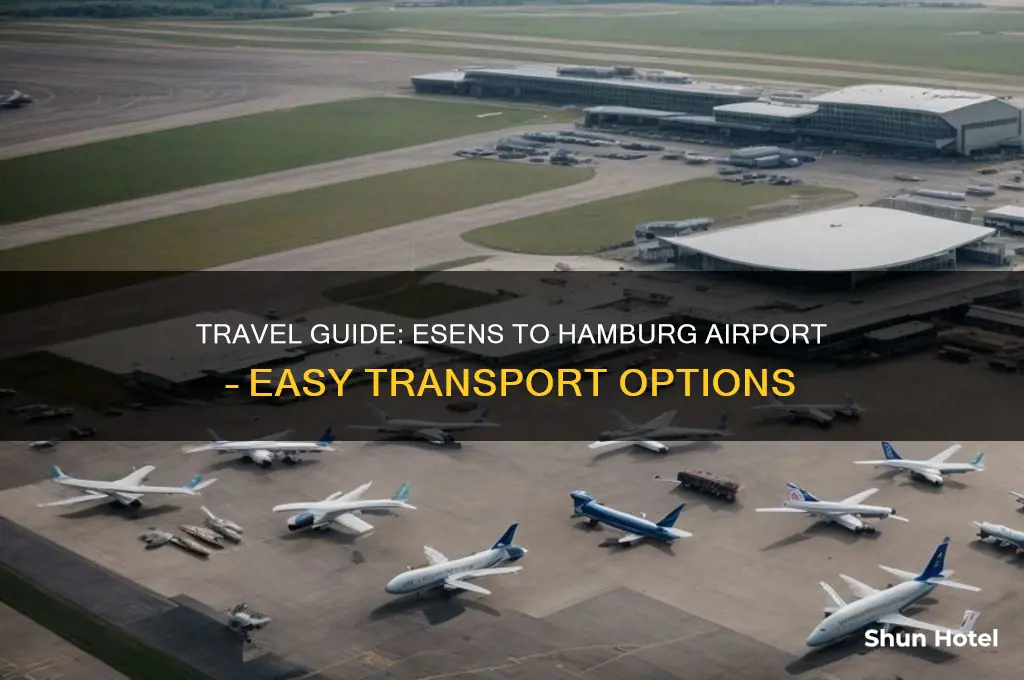 how to get from esens germany to hamburg airport