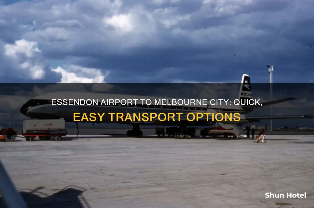 how to get from essendon airport to city