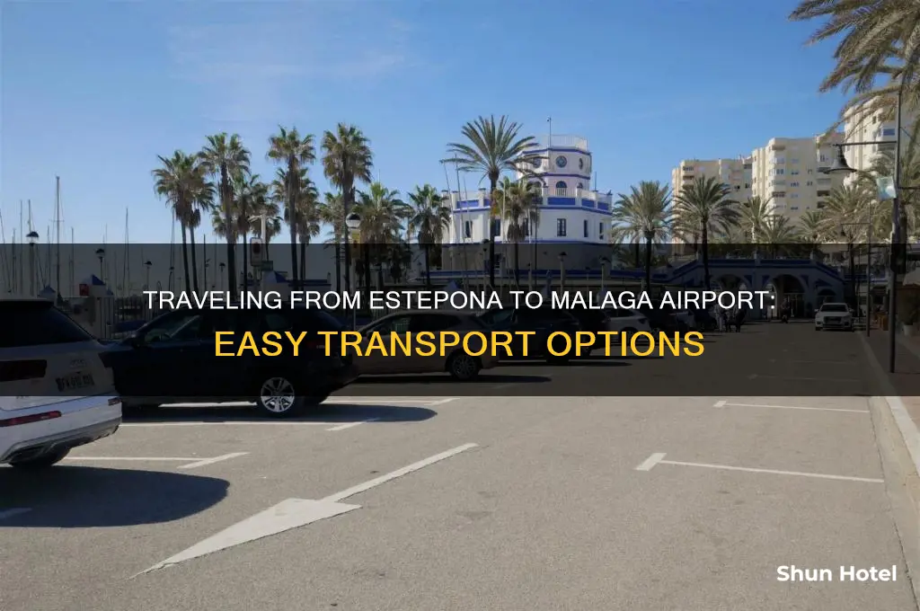 how to get from estepona to malaga airport