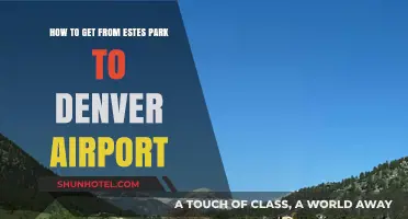 Estes Park to Denver Airport: Quickest Route & Travel Tips