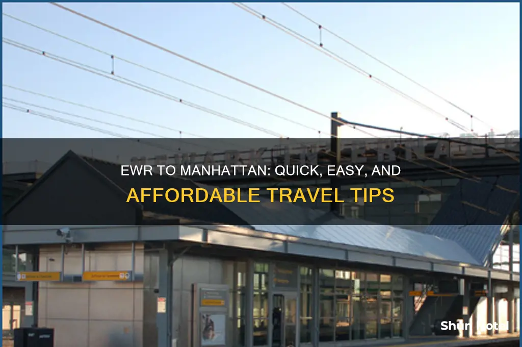 how to get from ewr airport to manhattan