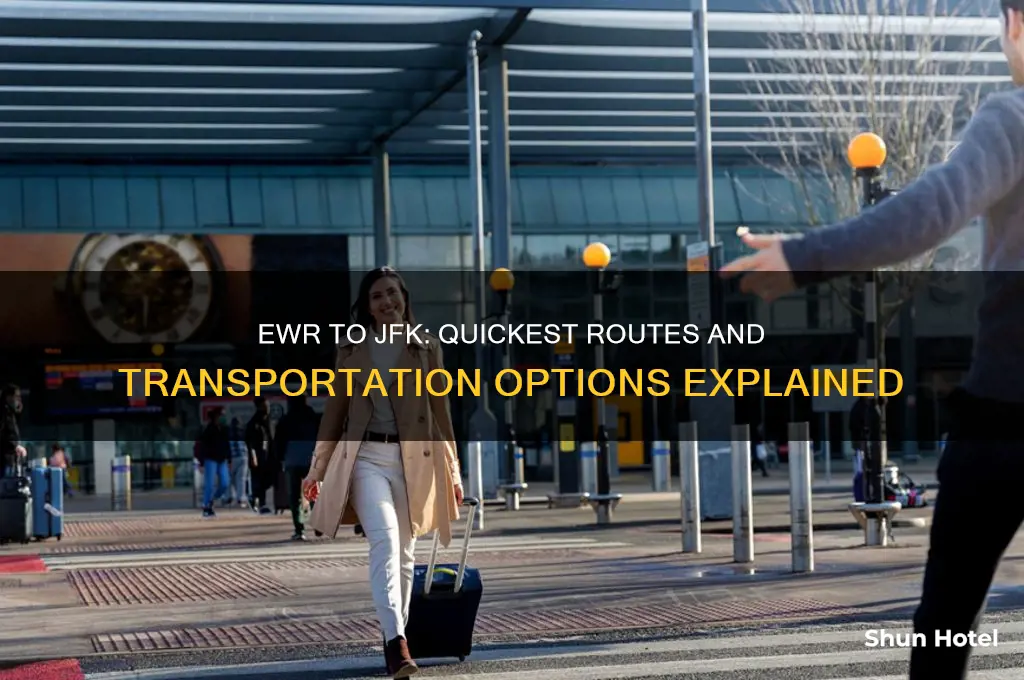how to get from ewr to kennedy airport