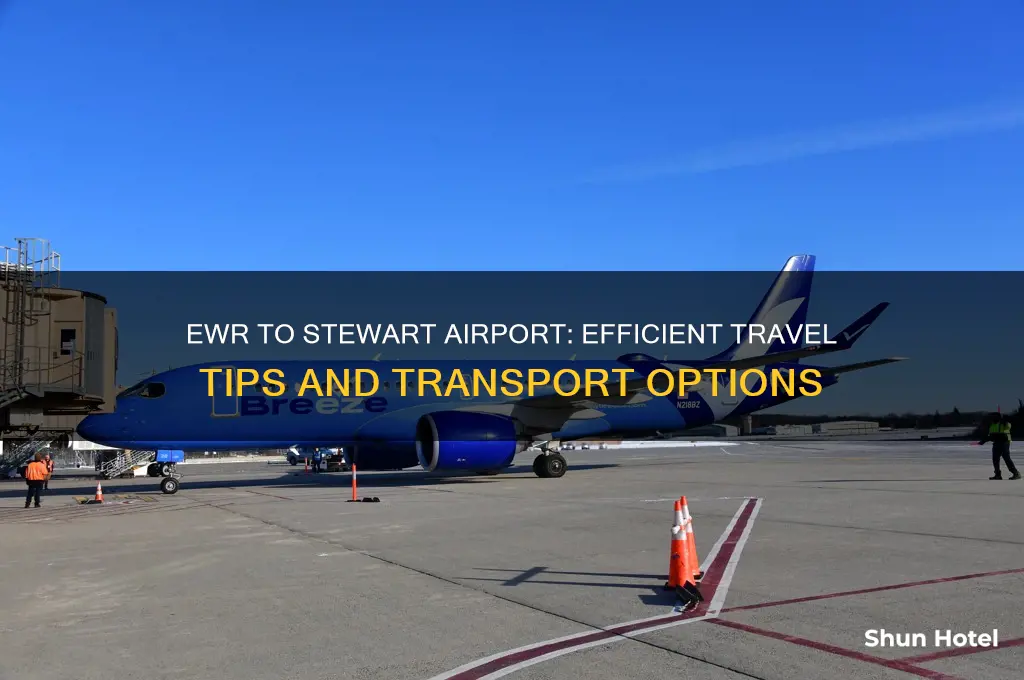 how to get from ewr to stewart airport