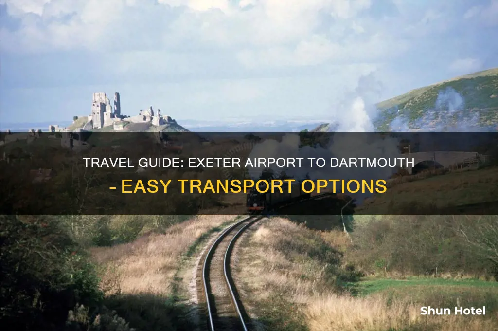 how to get from exeter airport to dartmouth