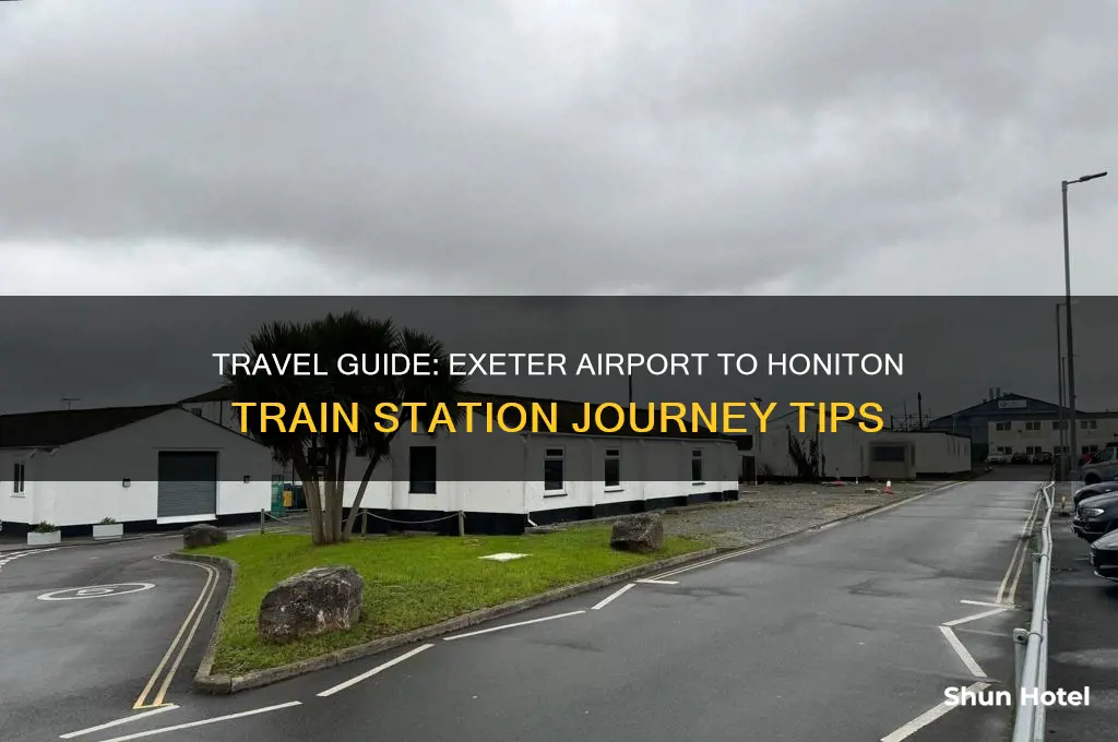 how to get from exeter airport to honiton train station