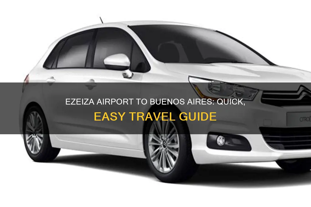 how to get from eze airport to buenos aires