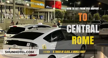 Traveling from FCO Airport to Central Rome: Easy Transport Options