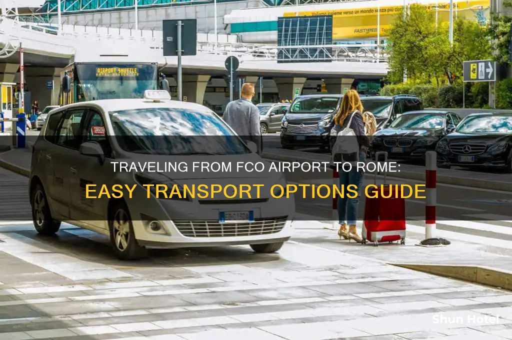 how to get from fco airport to rome