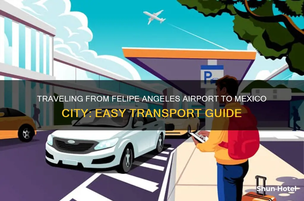 how to get from felipe angeles airport to mexico city