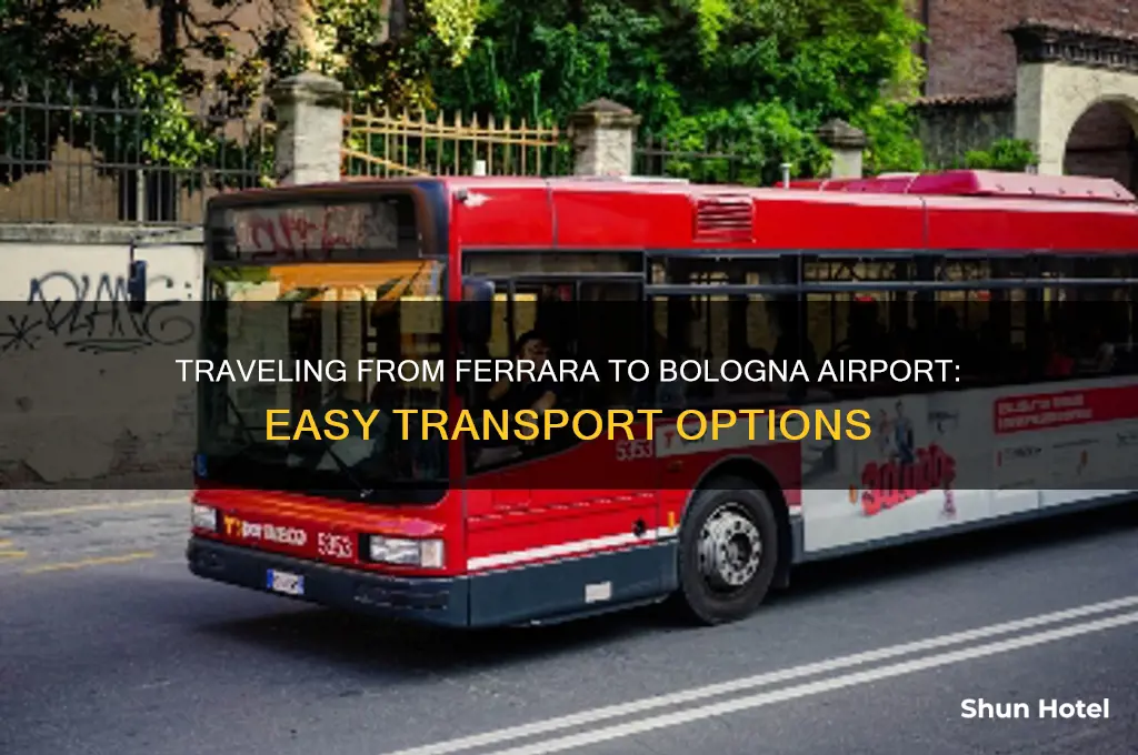 how to get from ferrara to bologna airport