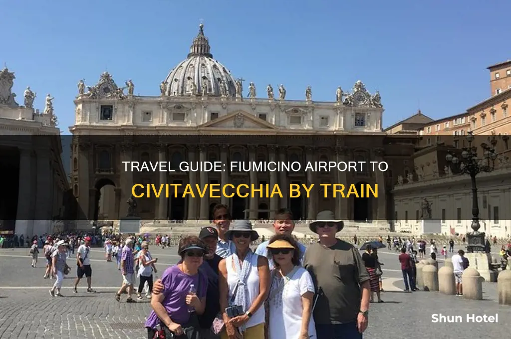 how to get from fiumicino airport to civitavecchia by train