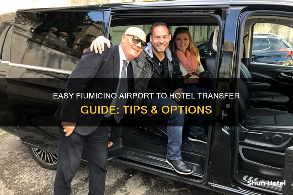 how to get from fiumicino airport to hotel