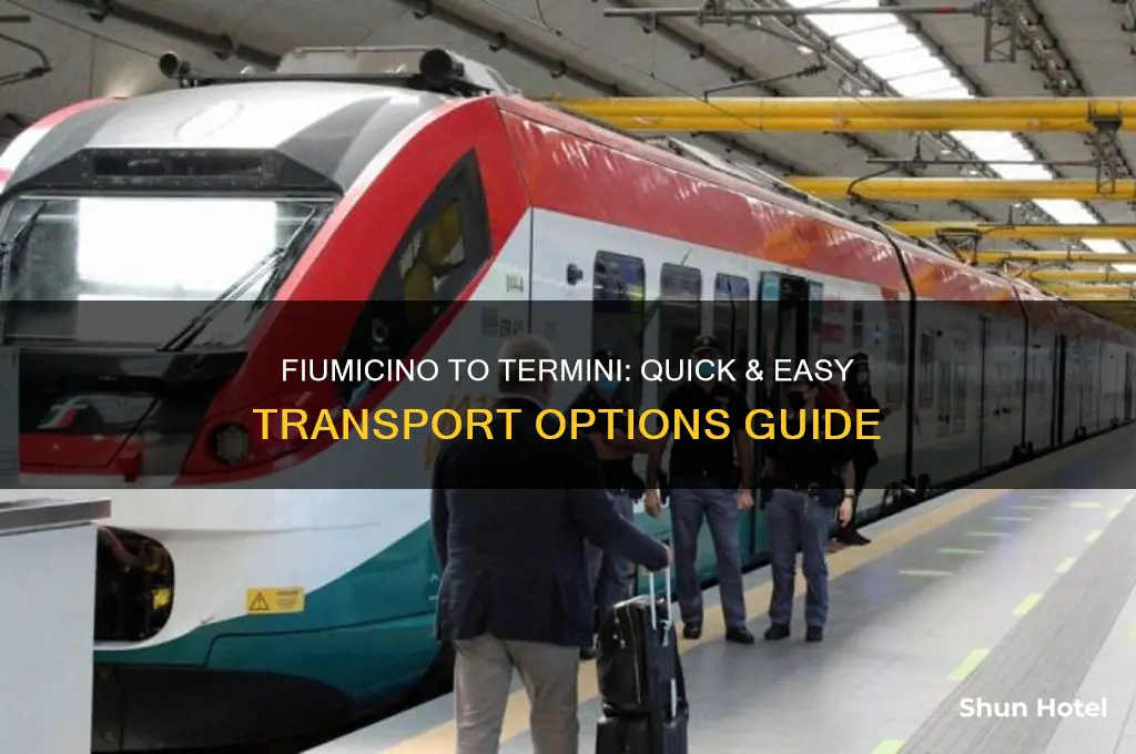 how to get from fiumicino airport to termini