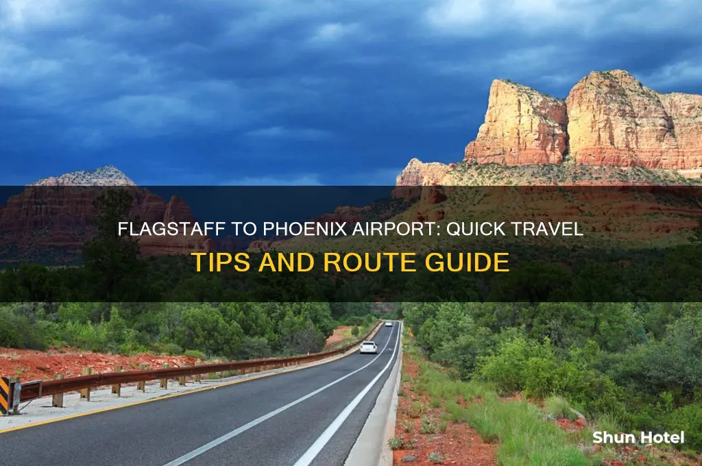how to get from flagstaff to phoenix airport