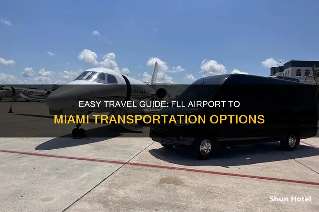 how to get from fll airport to miami