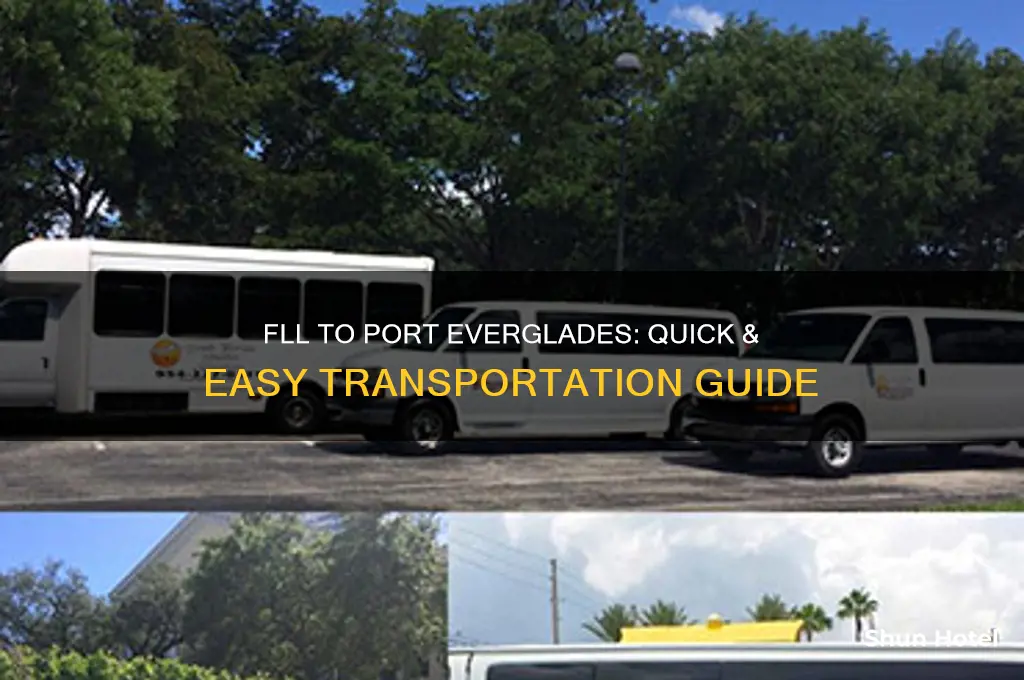 how to get from fll airport to port everglades