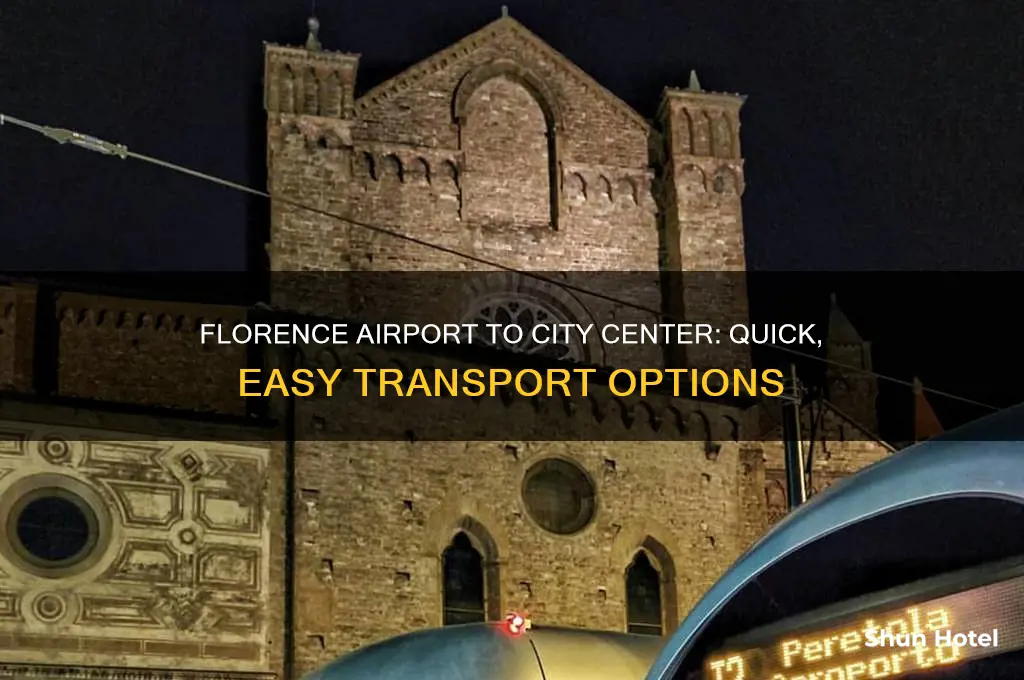 how to get from florence airport to city center