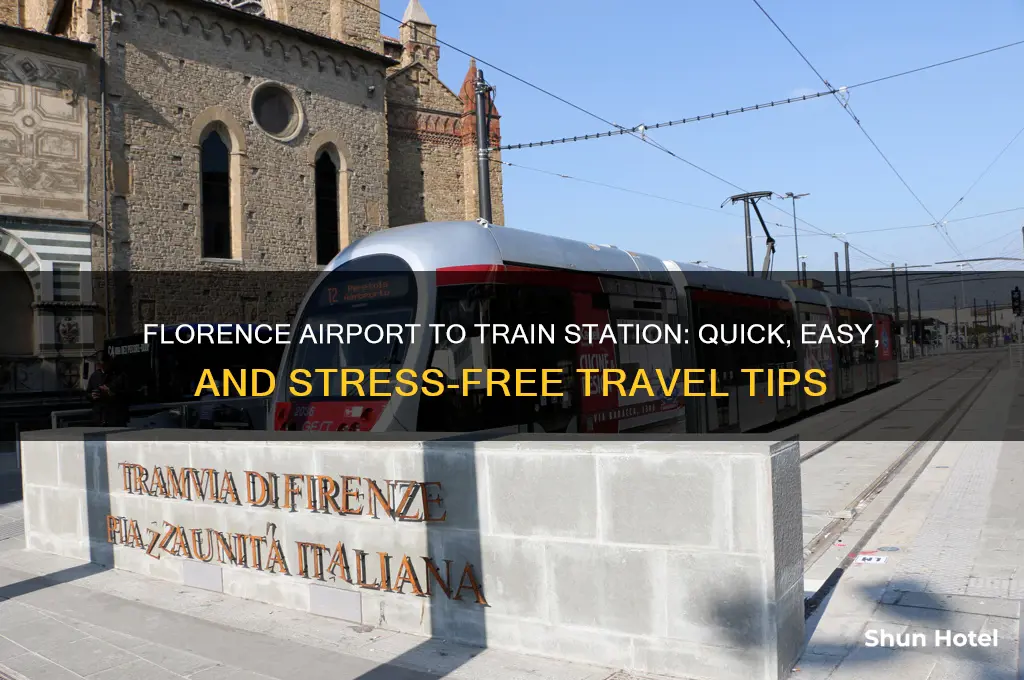 how to get from florence airport to train station