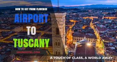 Florence Airport to Tuscany: Easy Transport Options and Travel Tips